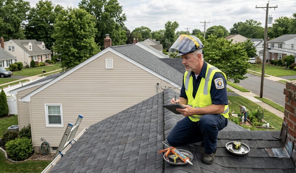 licensed roofing contractor in Hunterdon County, NJ